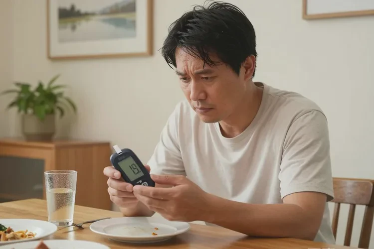 36歲晚餐血糖22.2是怎么回事(圖1)