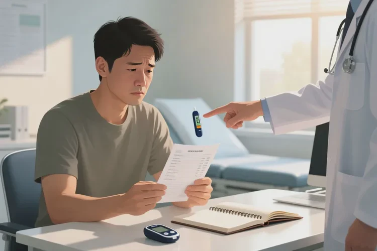 36岁餐后血糖19.3是怎么回事(图1)