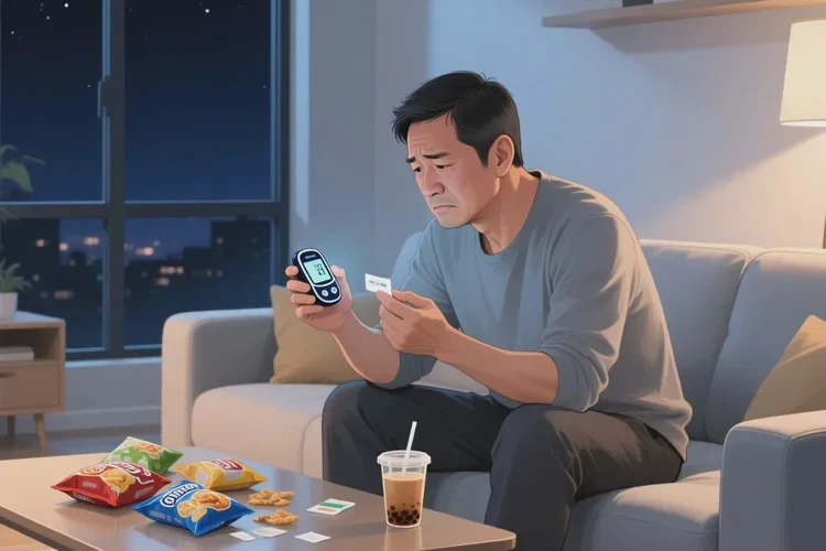 35岁晚上血糖23.9是怎么回事(图1)