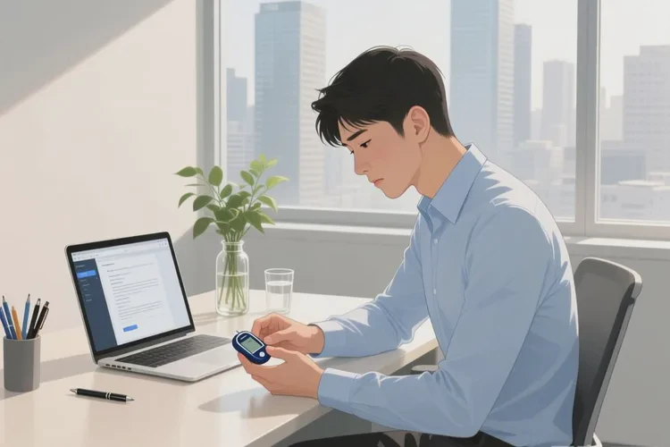 36歲晚餐血糖19.9是怎么回事(圖4)