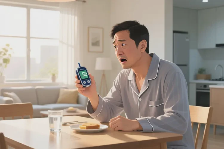 36岁早餐血糖27.4是怎么回事(图1)