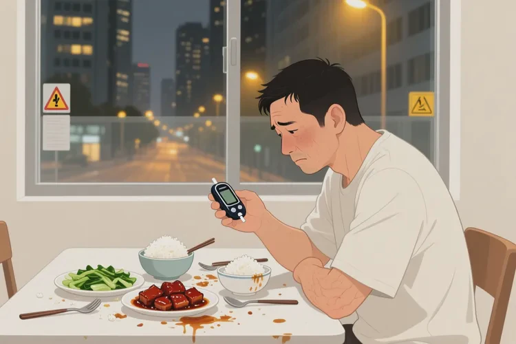 36岁晚餐血糖19点7是怎么回事(图1)