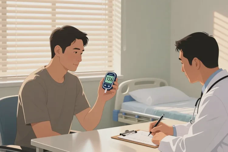 36歲空腹血糖13點6是怎么回事(圖1)