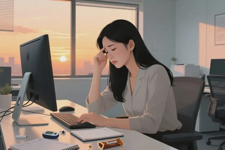 35岁晚上血糖3点5是怎么回事(图2)