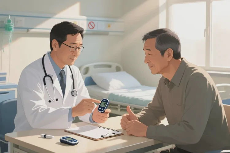 36岁晚餐血糖12点6是怎么回事(图2)