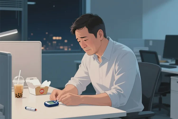 35岁晚上血糖22.9是怎么回事(图1)