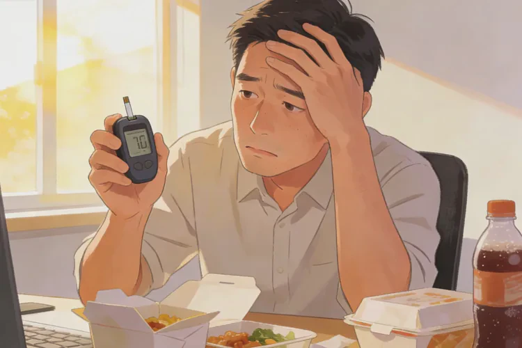 35岁下午血糖17.3是怎么回事(图1)