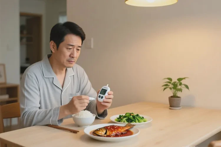 36歲晚餐血糖13點5是怎么回事(圖1)