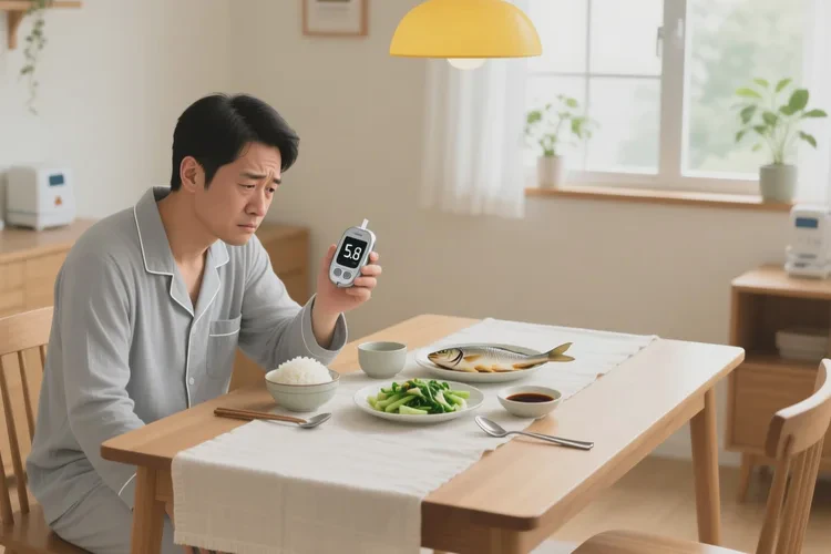 36歲晚餐血糖24.2是怎么回事(圖1)