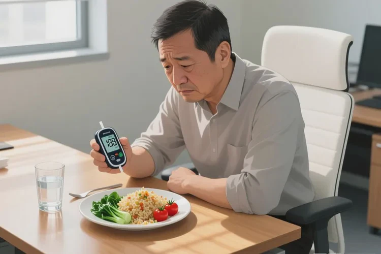 36岁中餐血糖17点1是怎么回事(图1)