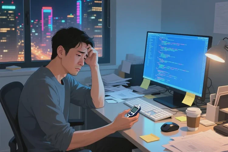 36岁中午血糖30.6是怎么回事(图1)