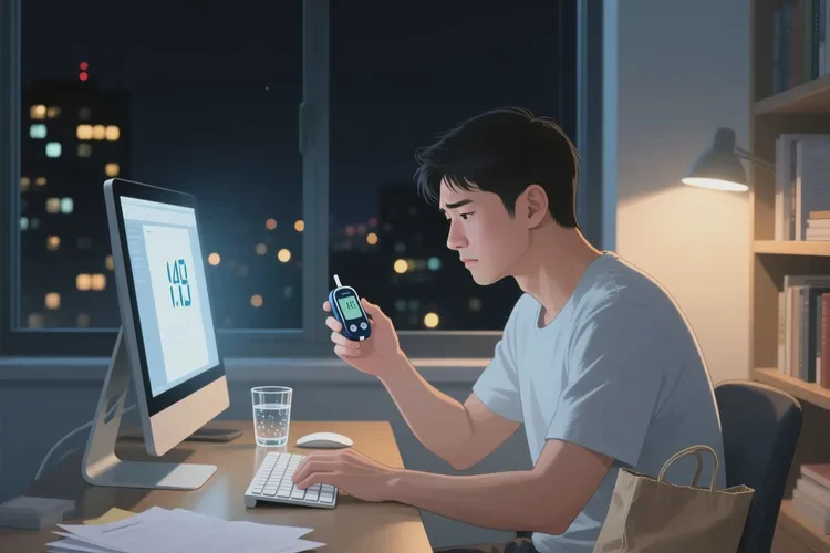 36岁晚上血糖15.9是怎么回事(图1)