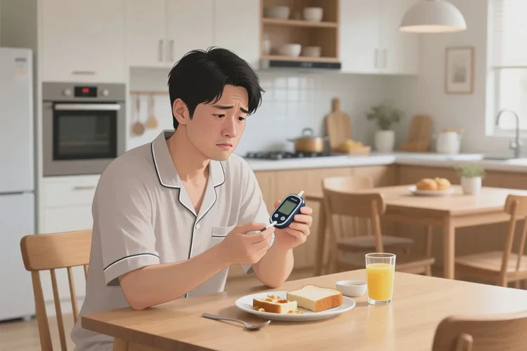 36歲早餐血糖18.7是怎么回事(圖1)