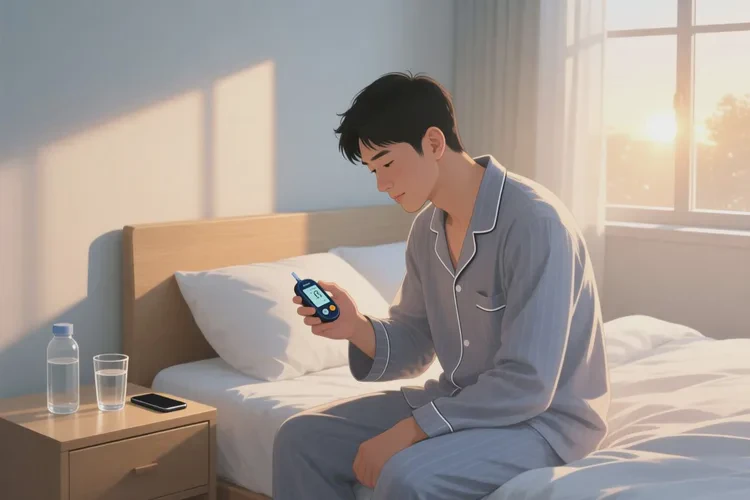 36岁早上空腹血糖21.4是怎么回事(图1)