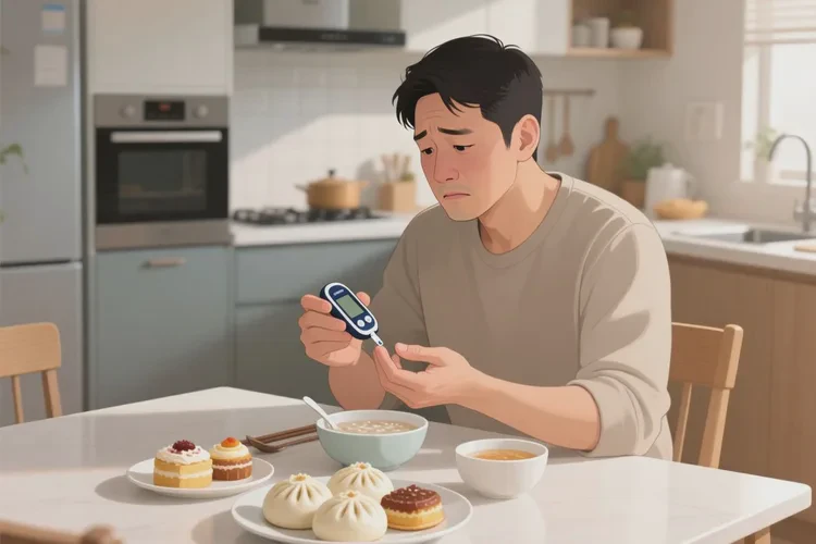 36岁早餐血糖15点2是怎么回事(图1)