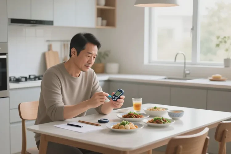 36歲中餐血糖12點(diǎn)0是怎么回事(圖1)