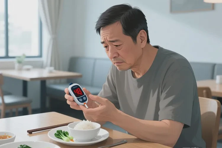 36岁中餐血糖19.6是怎么回事(图1)