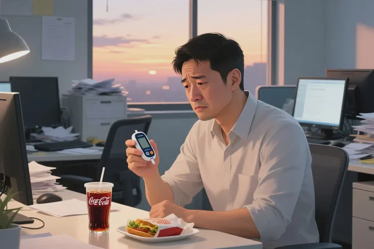 36岁中午血糖12点7是怎么回事(图1)