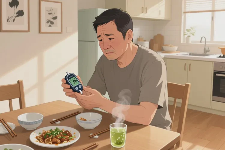 36歲中餐血糖23.4是怎么回事(圖1)