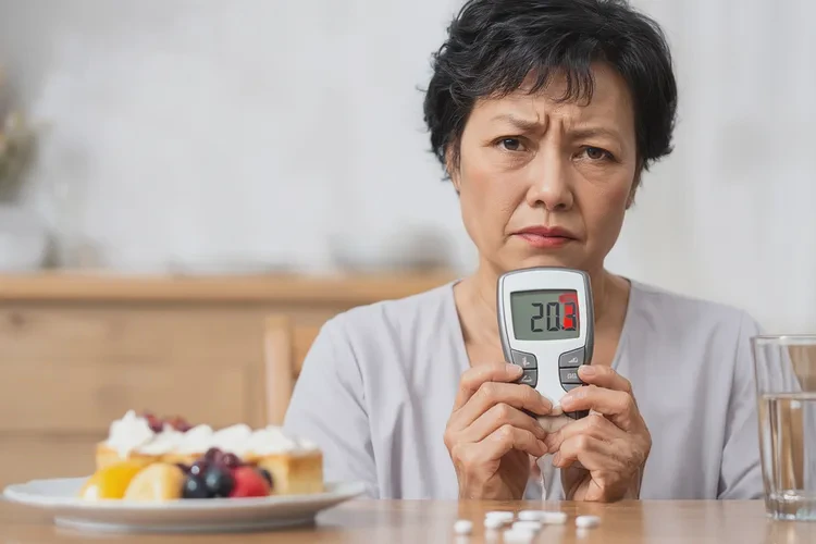 44歲餐后血糖20.3是怎么回事(圖1)