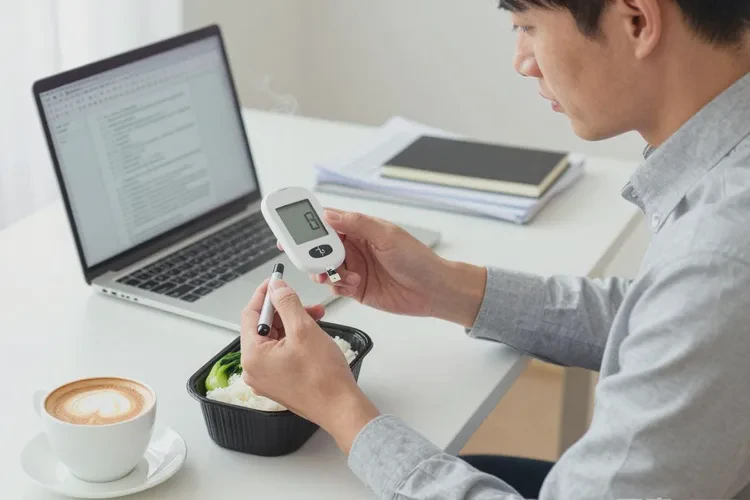 36岁中餐血糖9.0是怎么回事(图1)