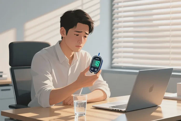 36岁下午血糖25.4是怎么回事(图1)