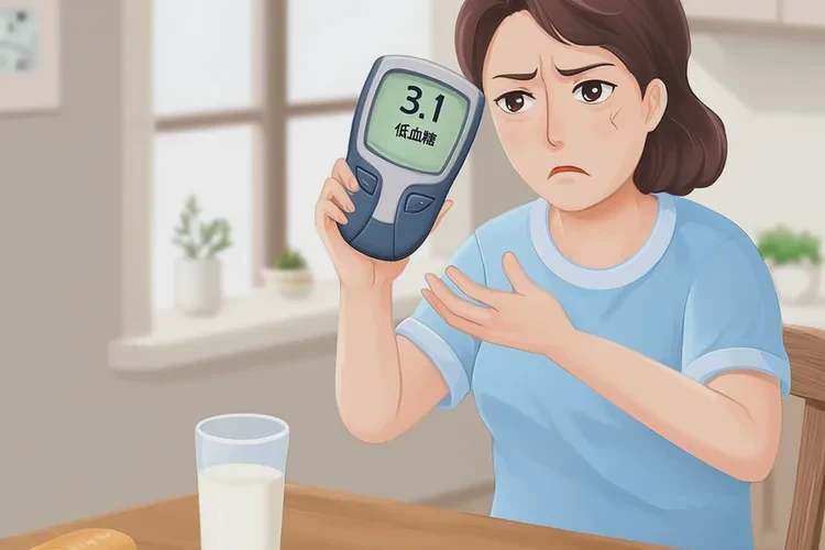 44岁中餐血糖3.1是怎么回事(图1)