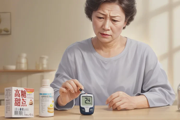 44岁早餐血糖24.1是怎么回事(图1)