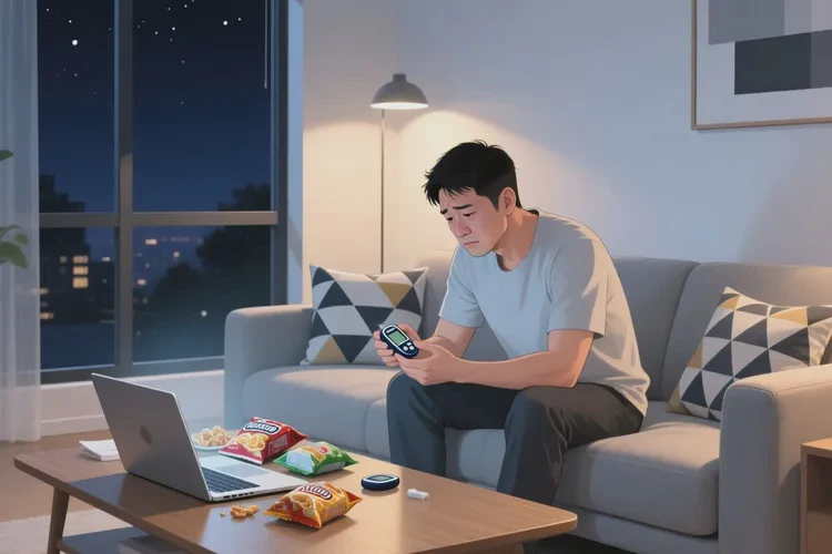 36岁晚上血糖16.5是怎么回事(图1)