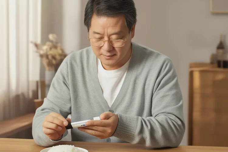 44岁中餐血糖7点5是怎么回事(图1)