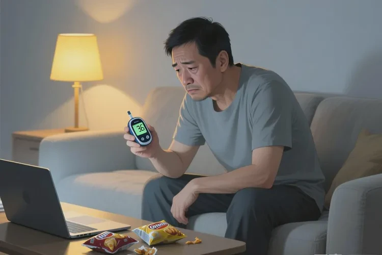 36岁晚上血糖29.4是怎么回事(图1)