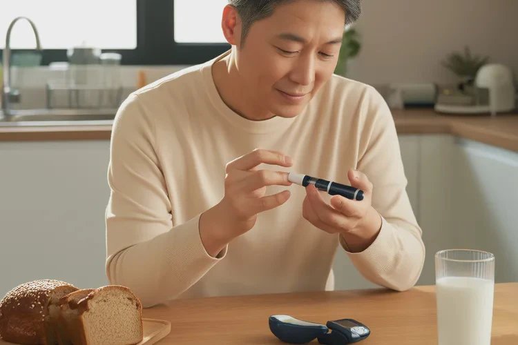 44岁早餐血糖4.9是怎么回事(图1)