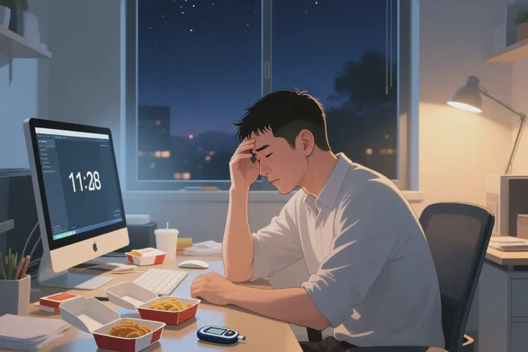 36岁中午血糖25.5是怎么回事(图1)