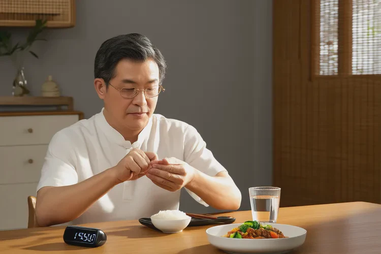 44岁晚餐血糖6点5是怎么回事(图1)