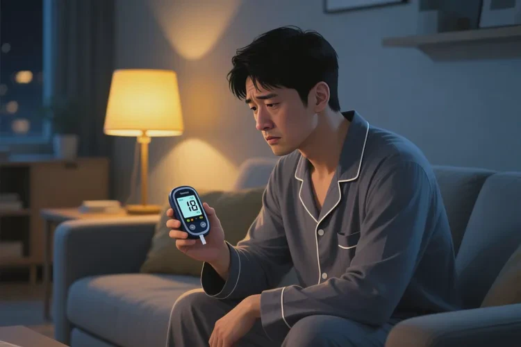 36岁晚上血糖26.5是怎么回事(图1)