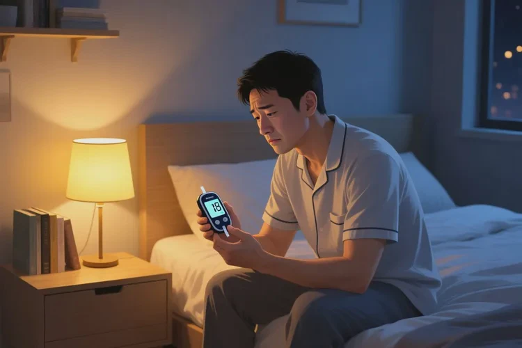 36岁睡前血糖12.4是怎么回事(图1)