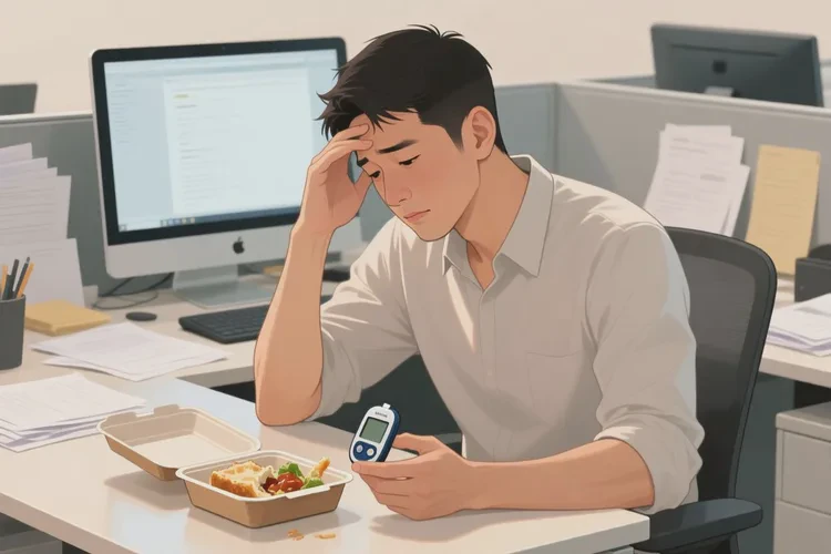 36岁中餐血糖22.5是怎么回事(图1)