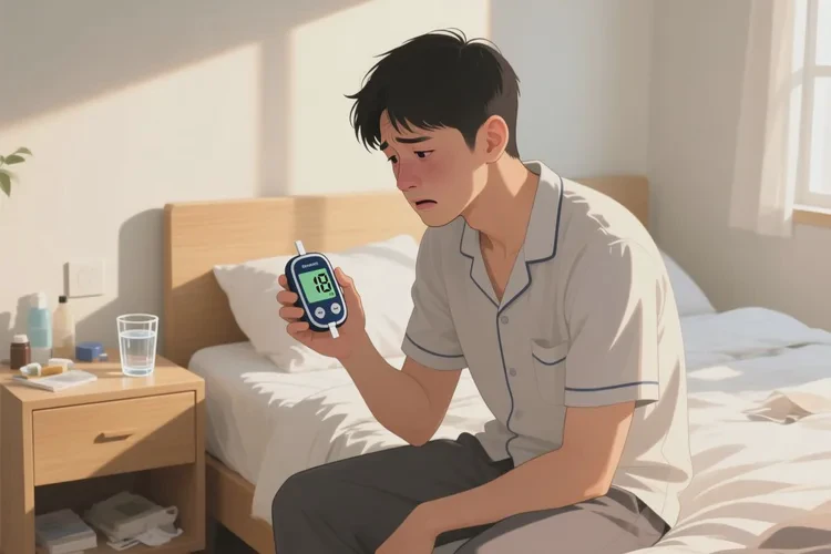 36岁早上空腹血糖24.6是怎么回事(图1)