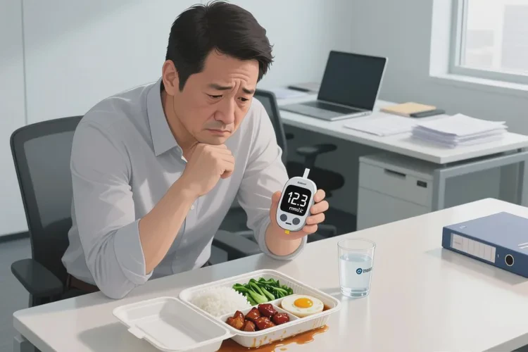 36岁中餐血糖16.4是怎么回事(图1)