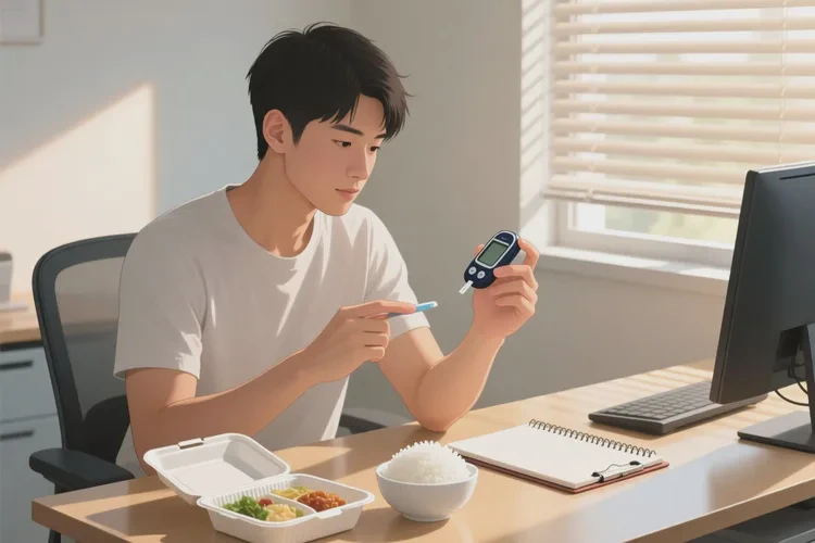 36岁中餐血糖6.8是怎么回事(图1)