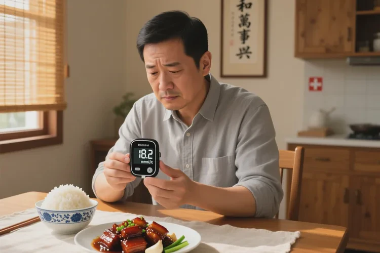 36岁中餐血糖18.3是怎么回事(图1)