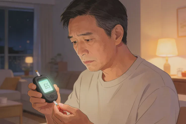 36歲晚上血糖21.4是怎么回事(圖1)