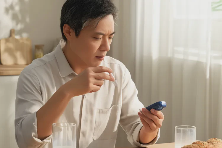 44岁早餐血糖15点3是怎么回事(图1)