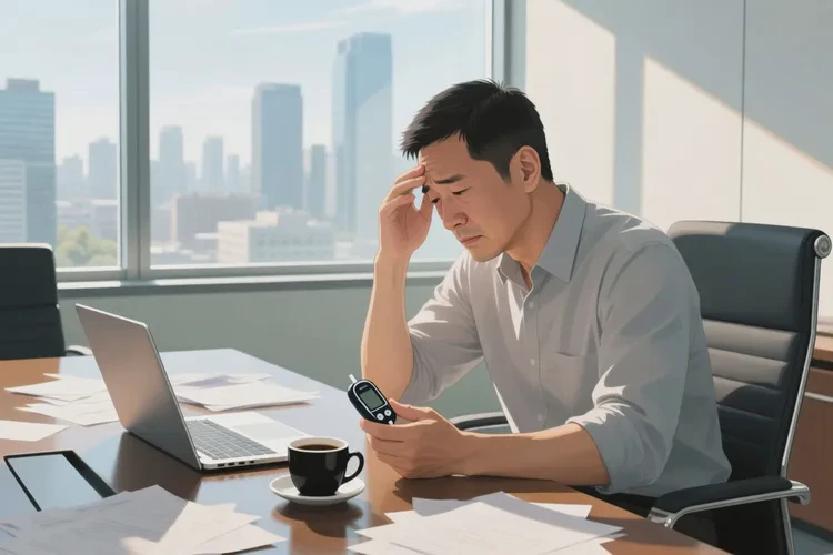 36岁中午血糖3点4是怎么回事(图1)