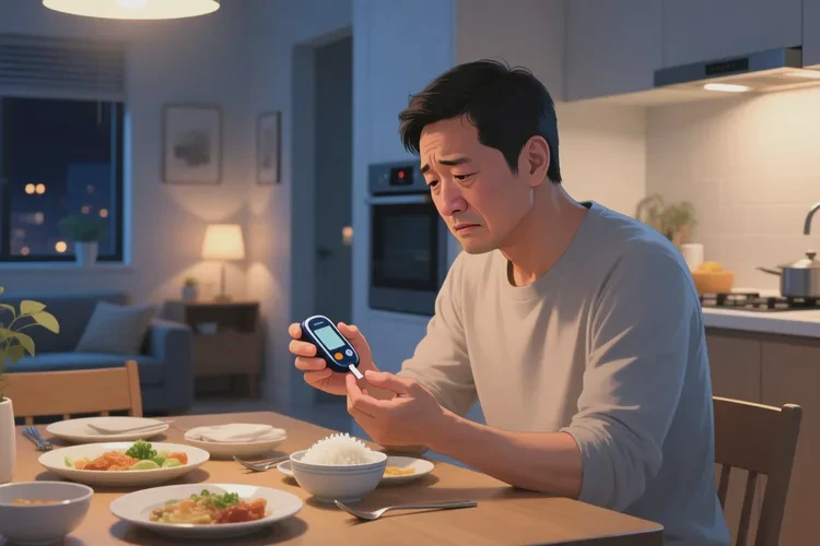 36岁晚上血糖8点4是怎么回事(图1)