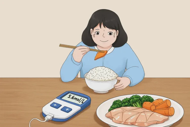 44歲晚餐血糖7.7是怎么回事(圖1)