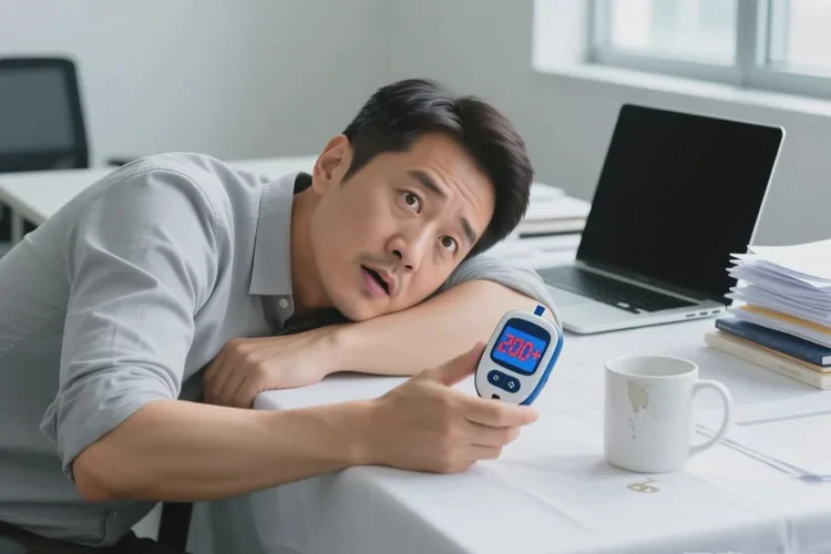 36歲中午血糖25.3是怎么回事(圖1)