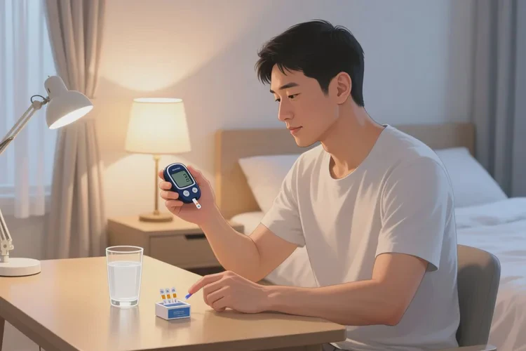 36岁晚上血糖27.2是怎么回事(图1)