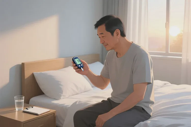 36岁早上空腹血糖12点8是怎么回事(图1)