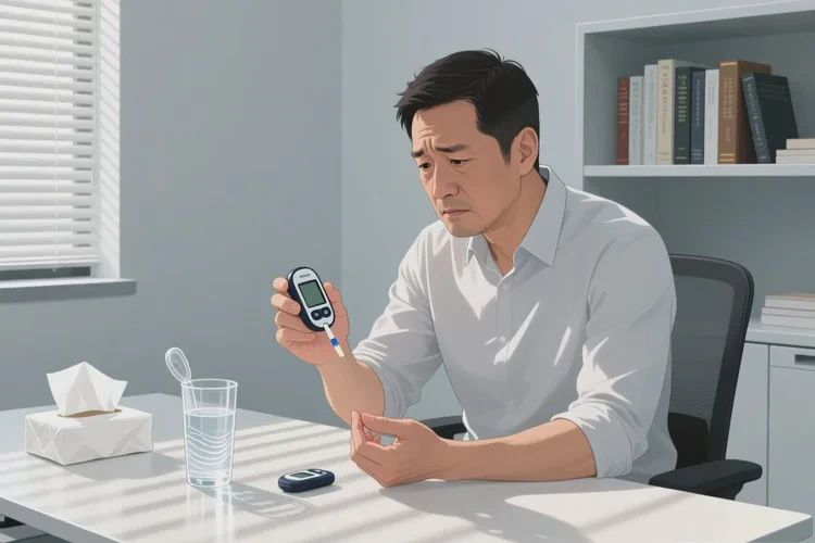 36岁中午血糖28.5是怎么回事(图1)